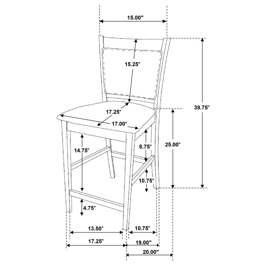 JADEN TABLE AND 4 CHAIRS