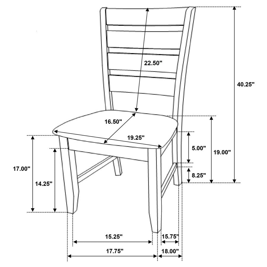 DALILA TABLE AND 4 CHAIRS