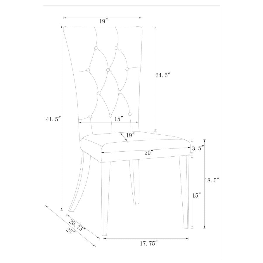 KERWIN TABLE AND 4 CHAIRS