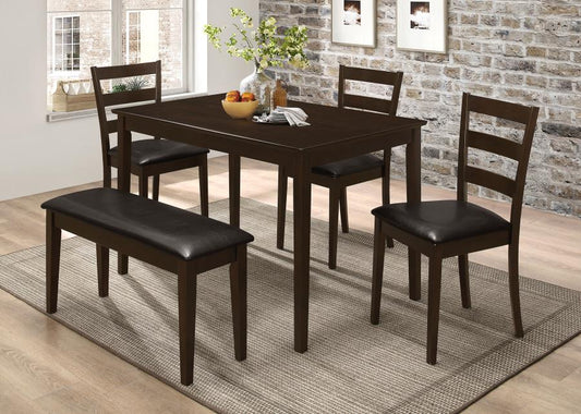 GUILLEN TABLE AND 4 CHAIRS