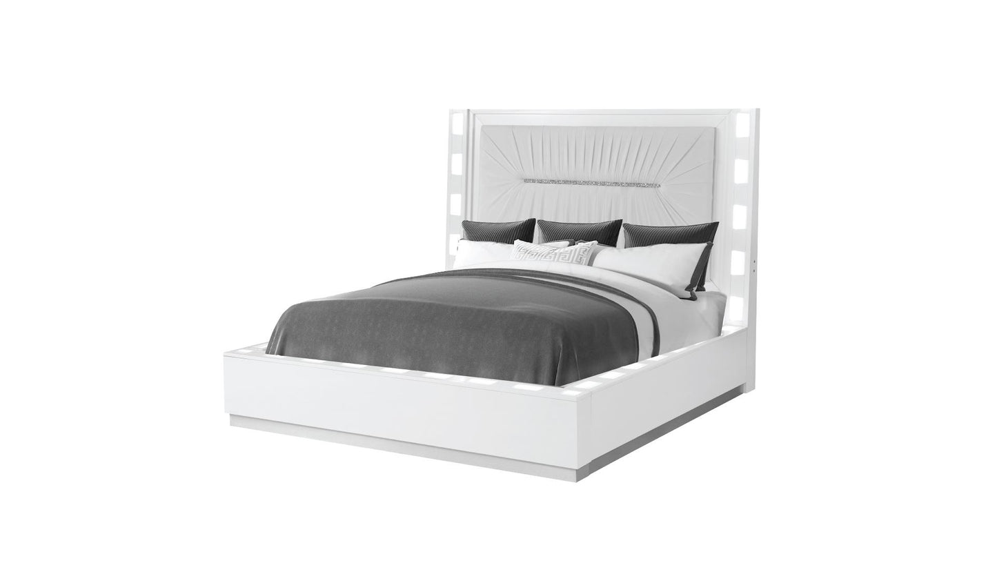 COCO QUEEN BED DRESSER AND MIRROR