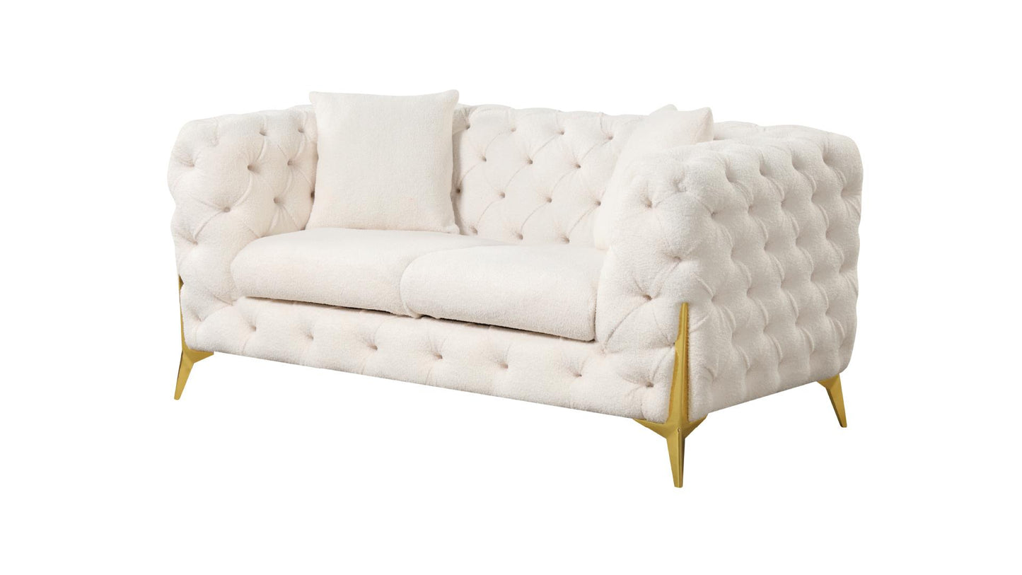 CONTEMPO CREAM SOFA AND LOVE