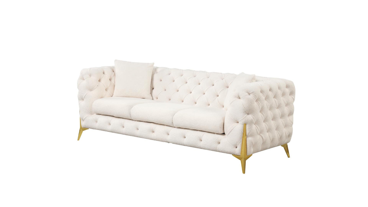 CONTEMPO CREAM SOFA AND LOVE