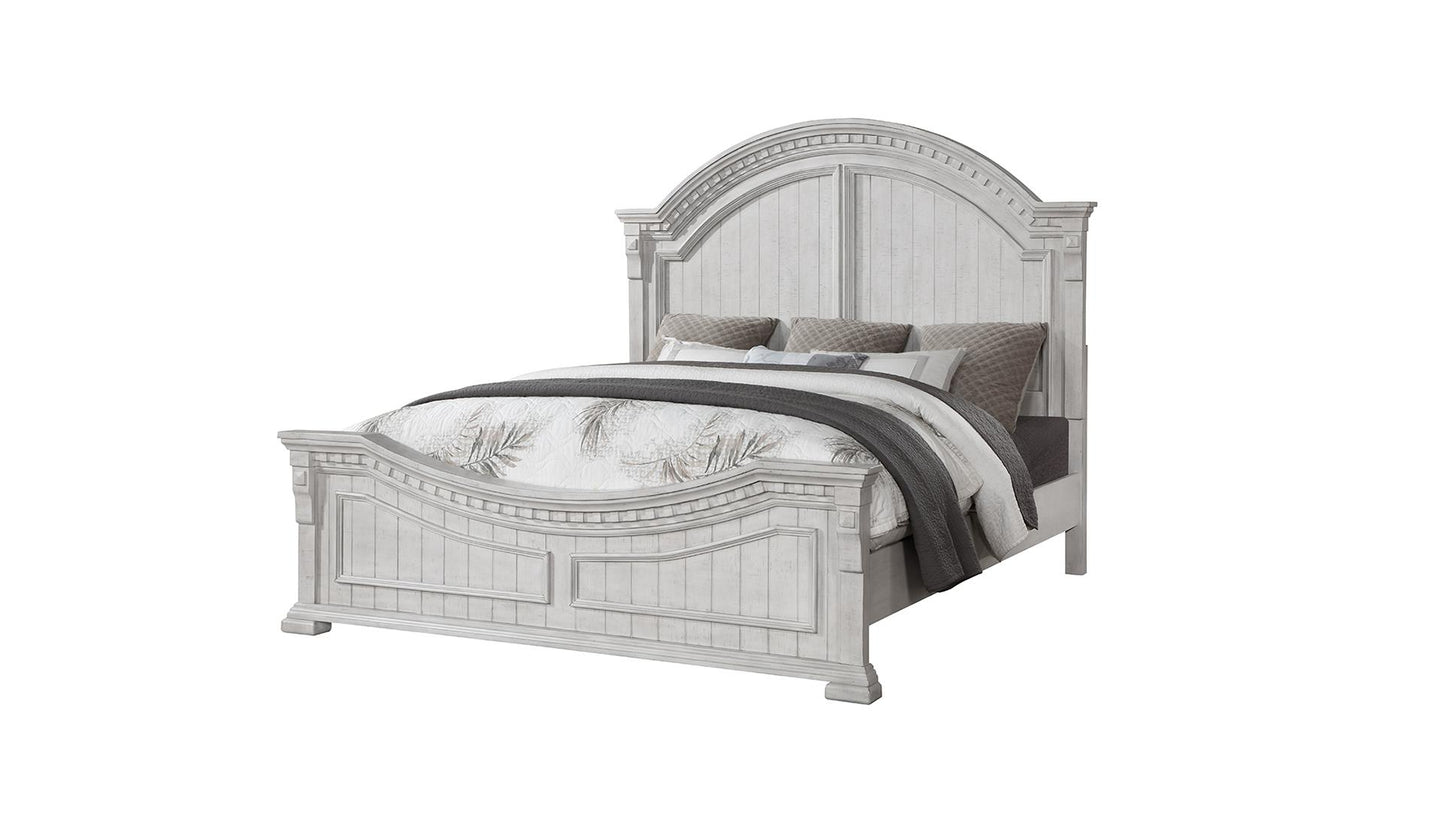 FAITH QUEEN BED DRESSER AND MIRROR