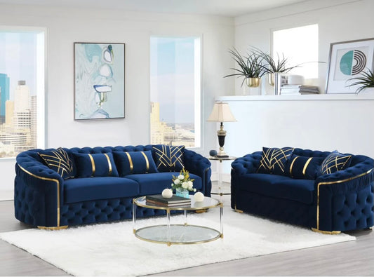 KG SOFA AND LOVE IN BLUE