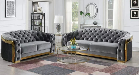 BRONX SOFA AND LOVE IN GRAY