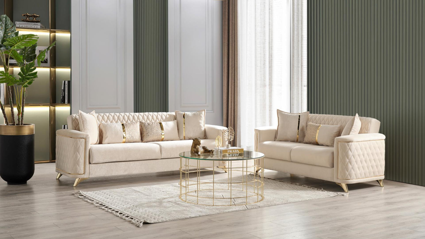 LUNA SOFA AND LOVE  IN IVORY