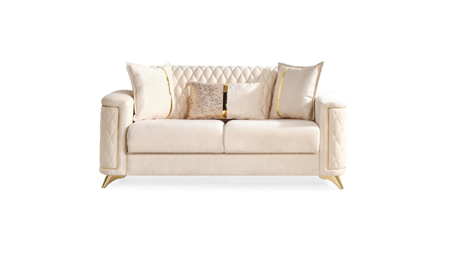 LUNA SOFA AND LOVE  IN IVORY