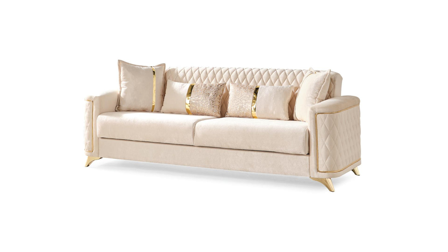 LUNA SOFA AND LOVE  IN IVORY