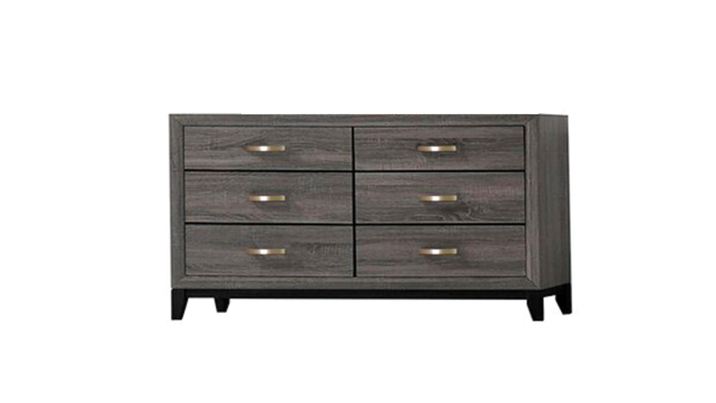 SIERRA QUEEN BED DRESSER AND MIRROR